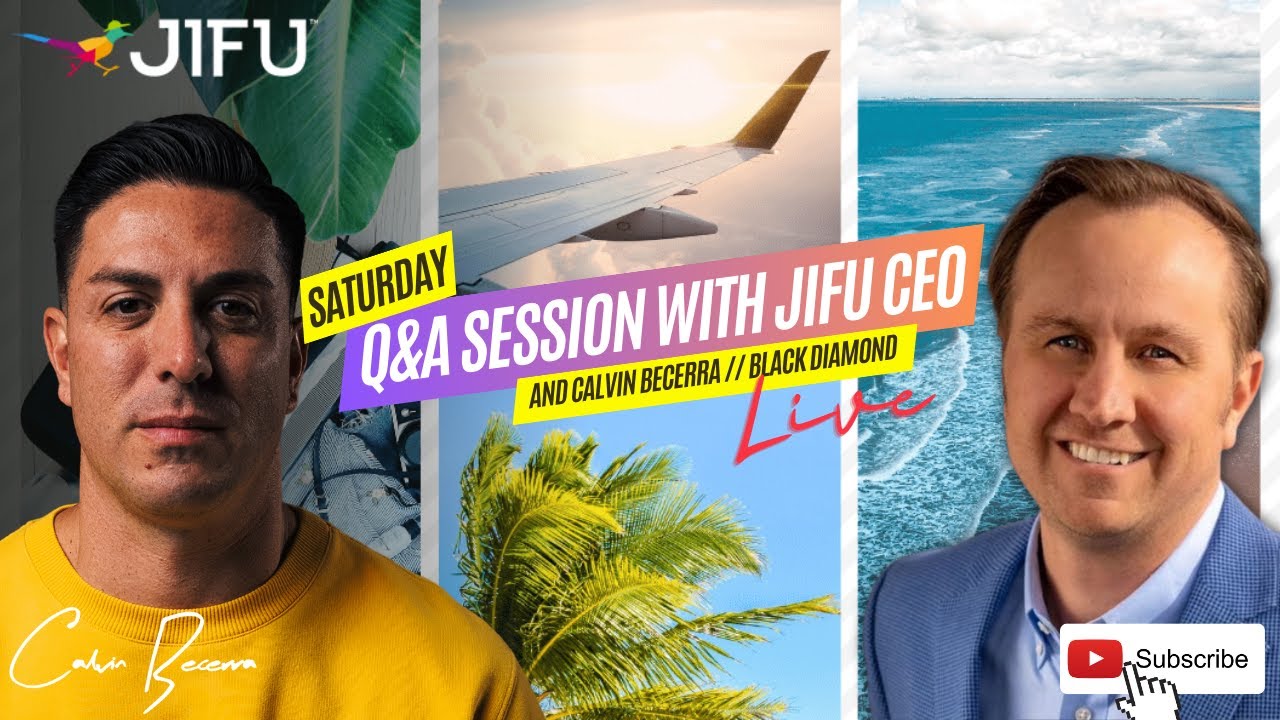 Live Saturday Q&A Session with JIFU CEO, Brad Boyle