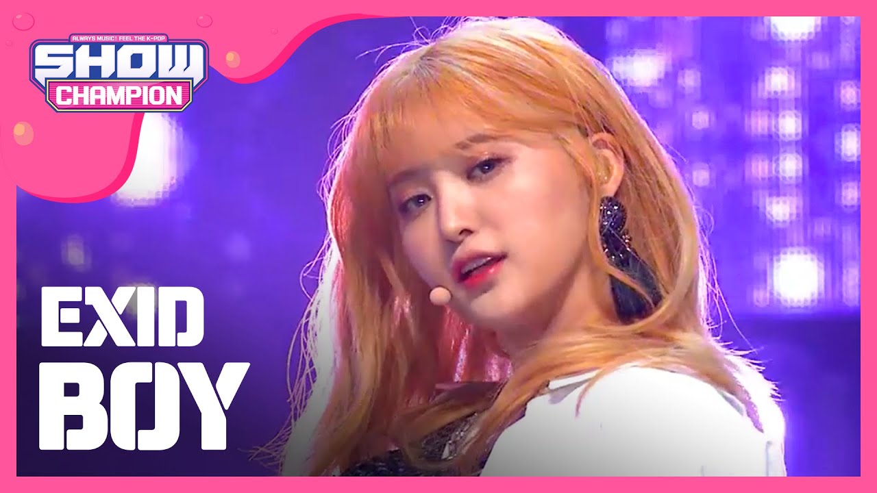 [Show Champion] EXID -  BOY (EXID -  BOY) l EP.224