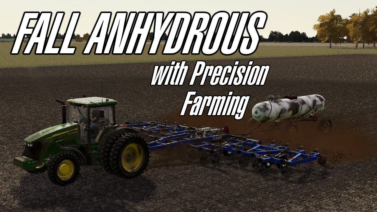 Manual application rates with ANHYDROUS & Precision Farming on Mercer County: DFMEP - EP11