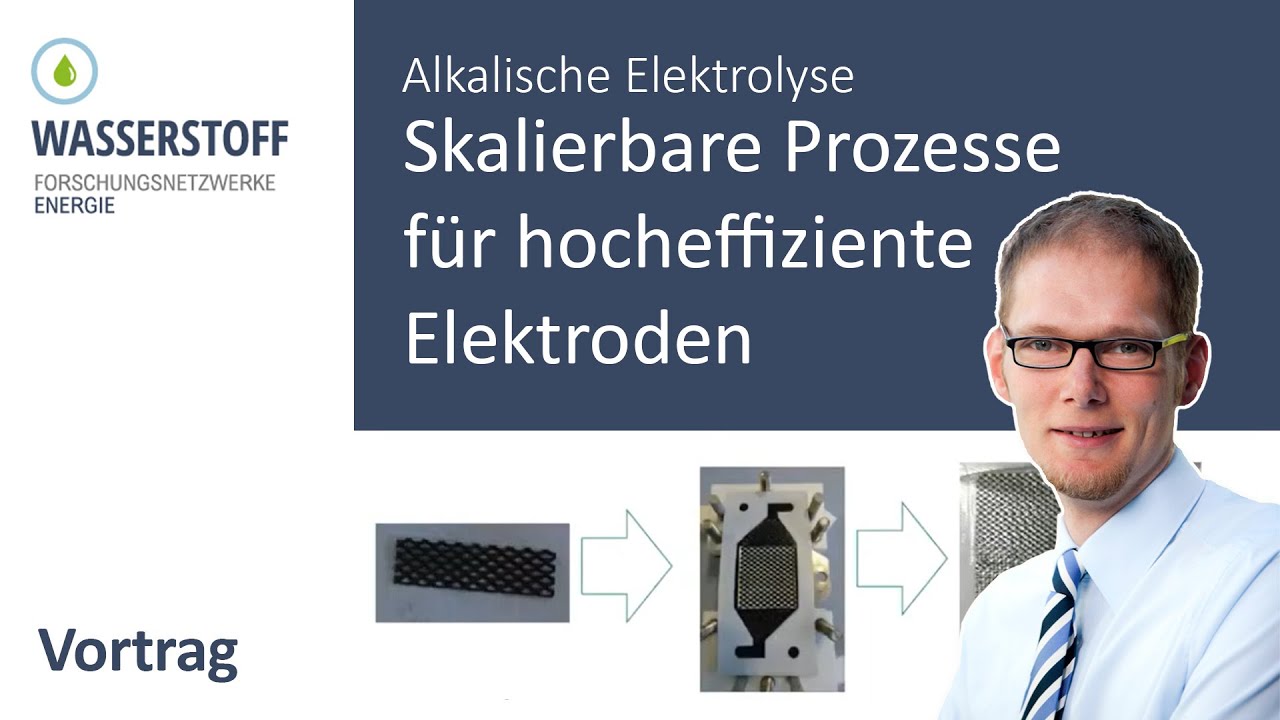 Wie Elektroden für die alkalische Elektrolyse großtechnisch hergestellt werden können