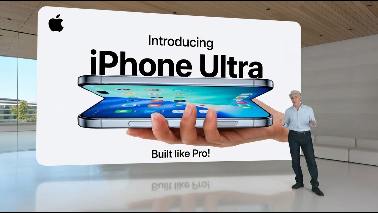 iPhone Ultra Leaked! Apple's $2,000 Foldable Revealed!