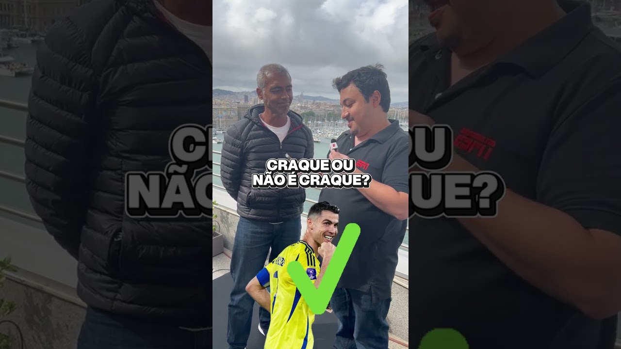 &Eacute; craque ou n&atilde;o &eacute; craque com: ROM&Aacute;RIO! 🔥 se liga nessa resenha com o baixinho #shorts