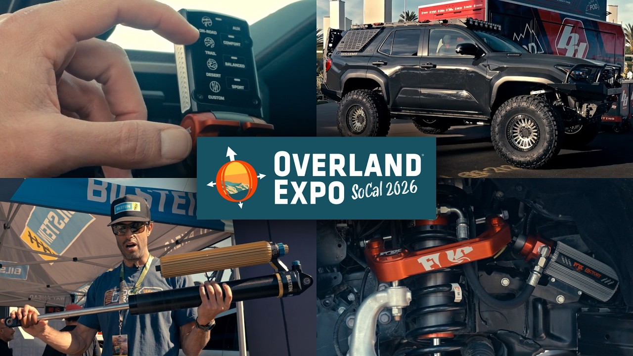 Overland Expo Costa Mesa 2026: Дикие внедорожники, новое снаряжение и Fox Live Valve в Такоме