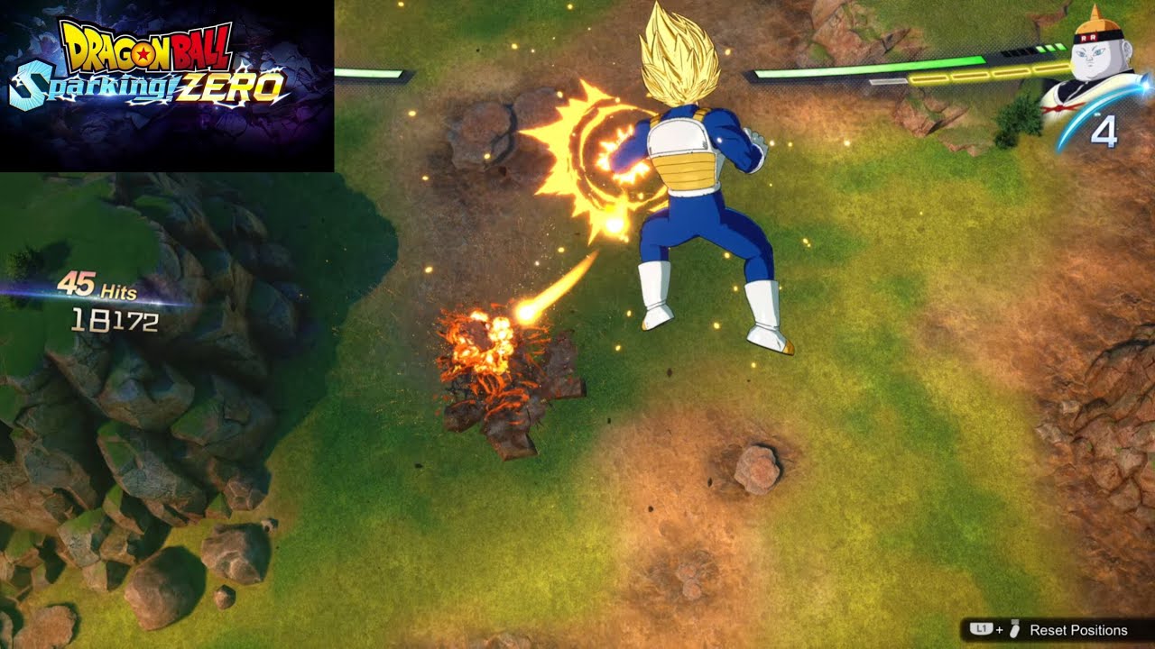 Vegeta Z-Early SSJ 18000 Dmg Combo#sparkingzero #tutorial #comboguide #mustwatch #highdamage #epic 