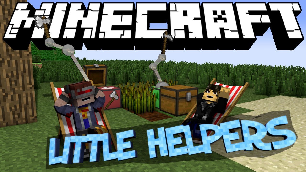 Minecraft Mod Showcase : Little Helpers Mod (Danny's Dance School)