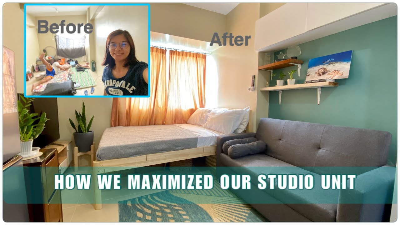 22 sqm Studio Unit Transformation: Condo Tour - Avida