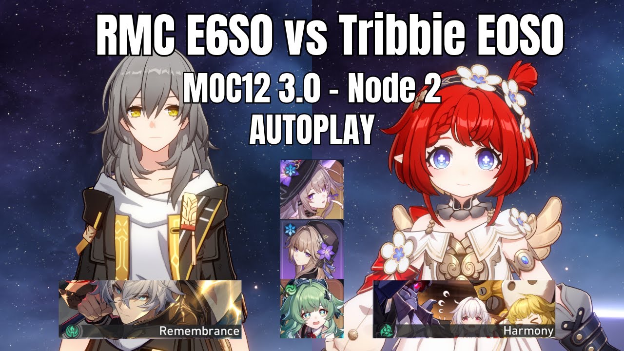 RMC E6S0 vs Tribbie E0S0 - The Herta, Herta, Huohuo - MOC12 Node 2 v3.0 (AUTOPLAY)