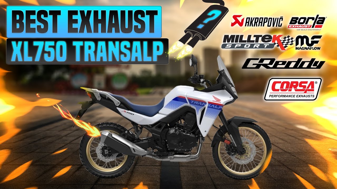 Honda XL750 Transalp Exhaust Sound🔥Akrapovic,Arrow,Black Widow,Dominator,Mivv,Roadsitalia,SC Project