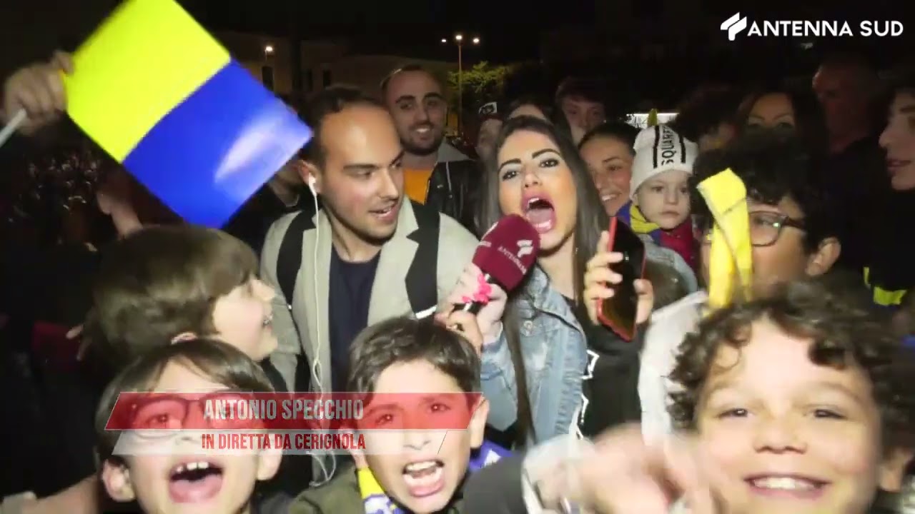 23 maggio 2023 - Cerignola, la serata dei tifosi dal sogno alla delusione