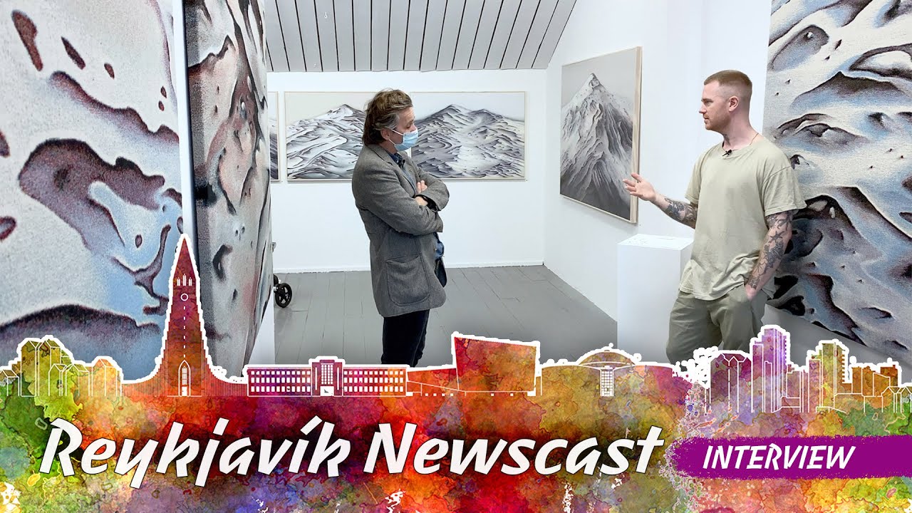 RVK Newscast #20: Paints Icelandic Mountains From Memory In Las Vegas