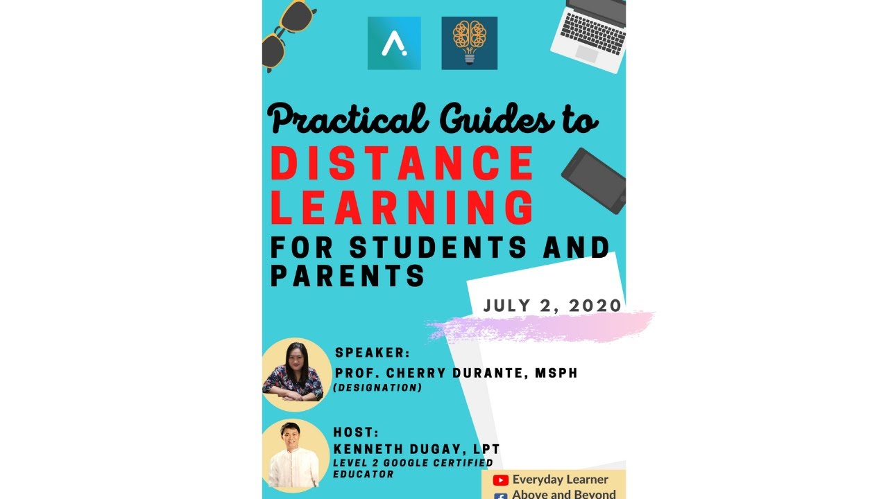 Practical Guides to Distance Learning for Parents and Students