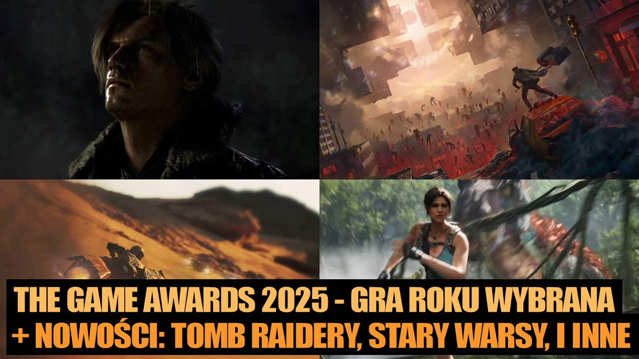 The Game Awards 2025 za nami - masa nowych gier: Tomb Raidery, Star Warsy, Ace Combat 8, Divinity...