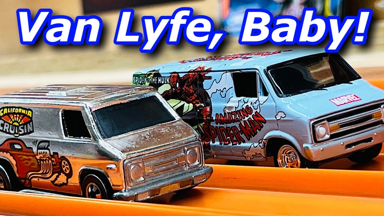 Race Day! 32 Vantastic castings duke it out on the 1/4 mile! Hot Wheels Matchbox & Johnny Lightning