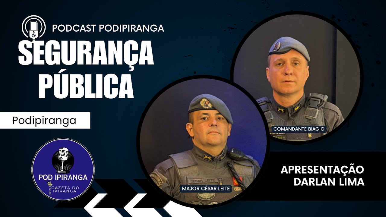 Entrevista com o Comandante Biagio e o Major César Leite, do 46 Batalhão da Polícia Militar Ipiranga