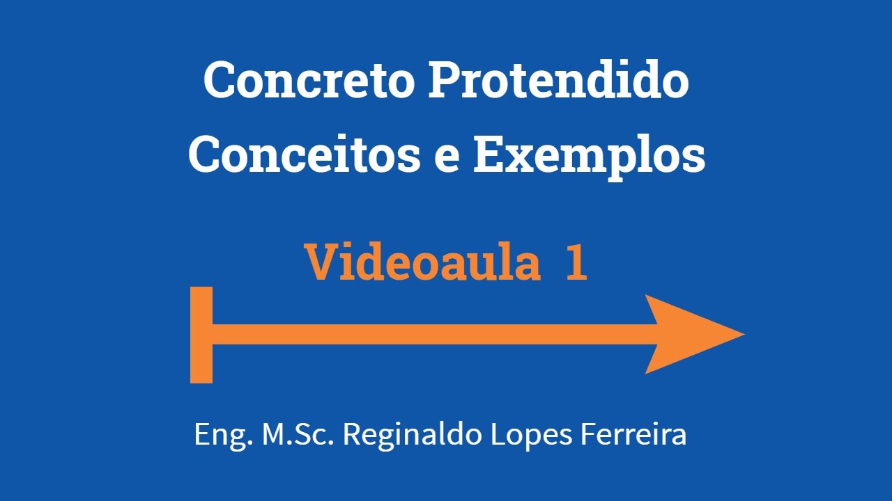 Concreto Protendido - Conceitos e Exemplos (aula 01)