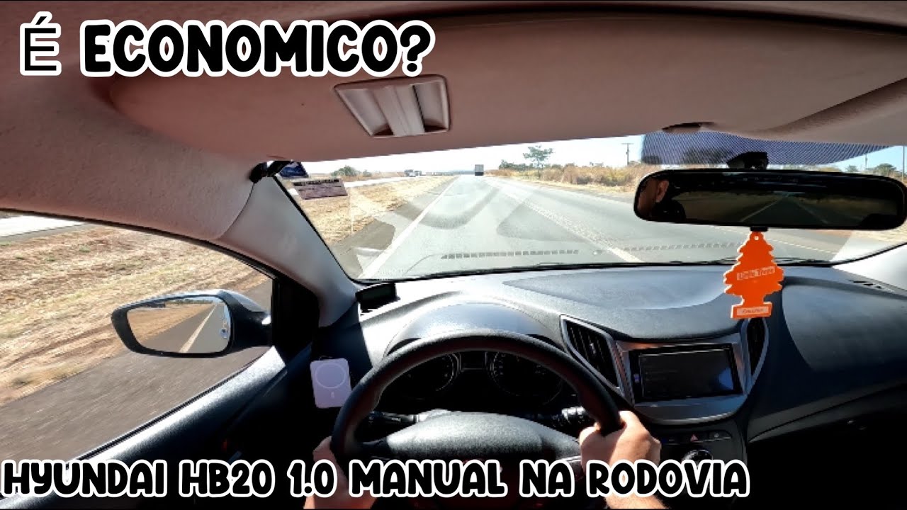 Consumo do Hyundai HB20 1.0 no Etanol na Rodovia