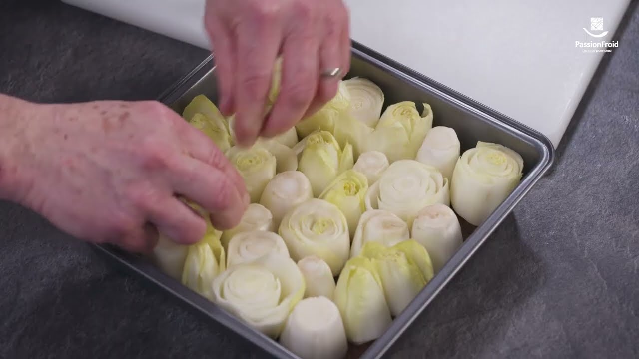 Tatin d'endives au Sainte-Maure de Touraine