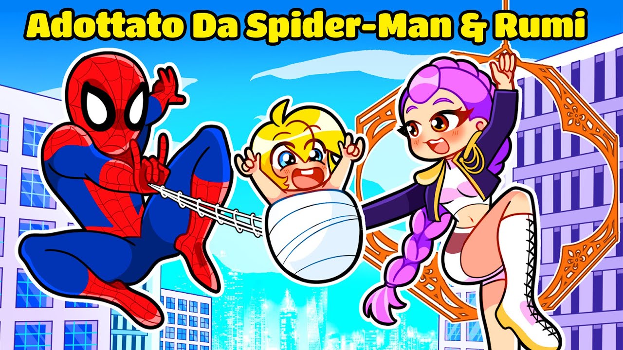 VENGO ADOTTATO DA SPIDER-MAN E RUMI K-POP Su Minecraft!