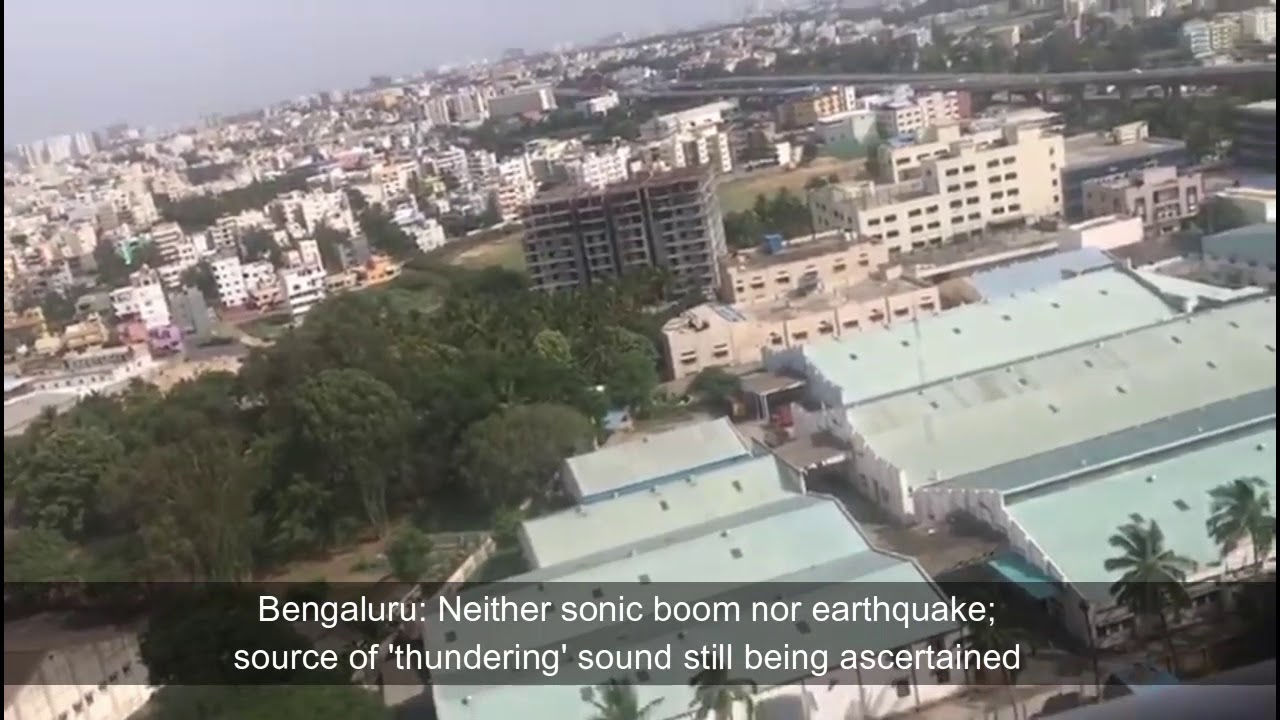 Bangalore bomb blast mysterious sound | Sonic Boom | Latest news today | Knowledge Tube |