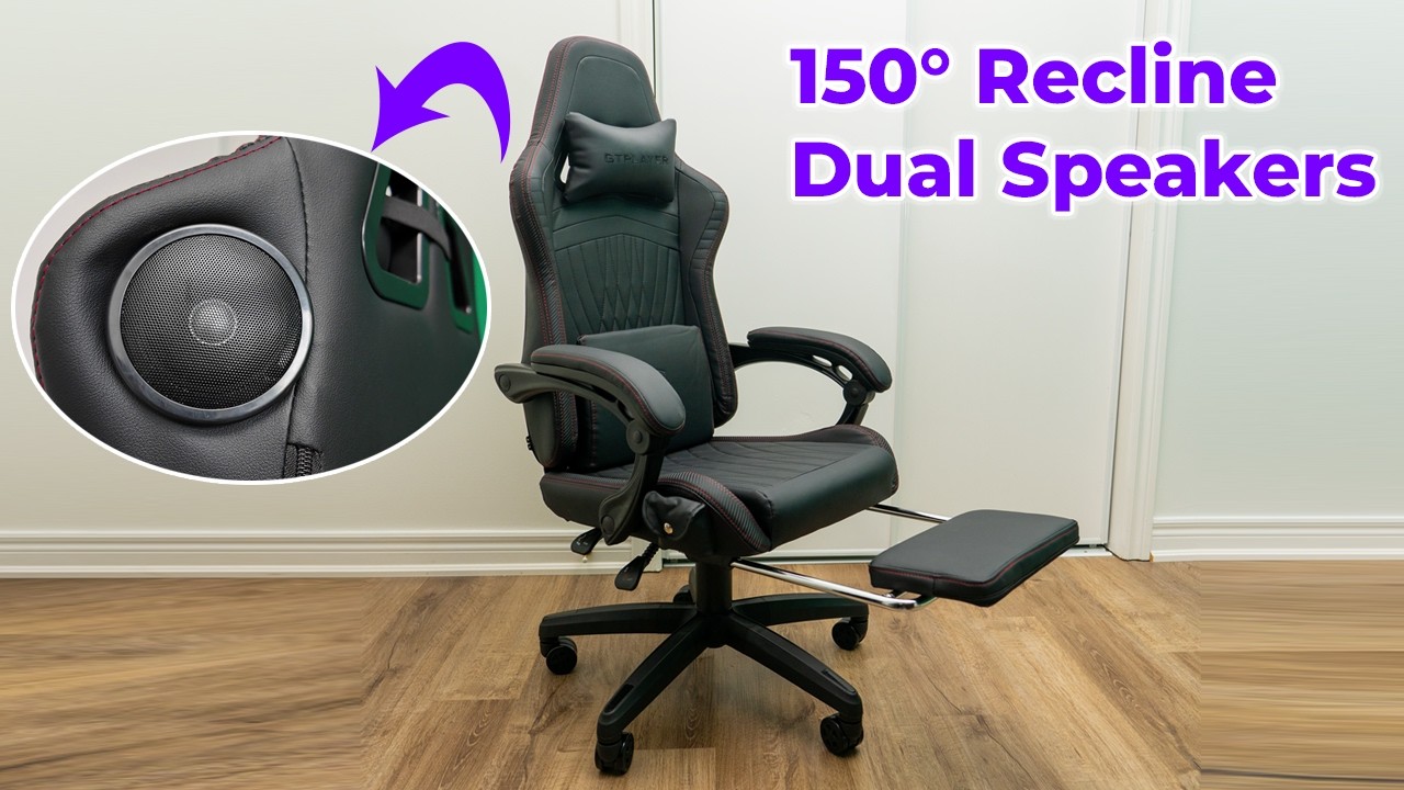Hear It ALL With Dual Bluetooth Speakers! GTPlayer Ace Pro Gaming Chair!