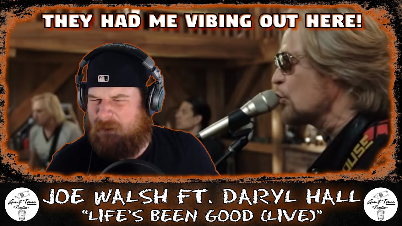 Joe Walsh ft. Daryl Hall - Life's Been Good (LIVE from Daryl's House) | RAPPER REACTION!