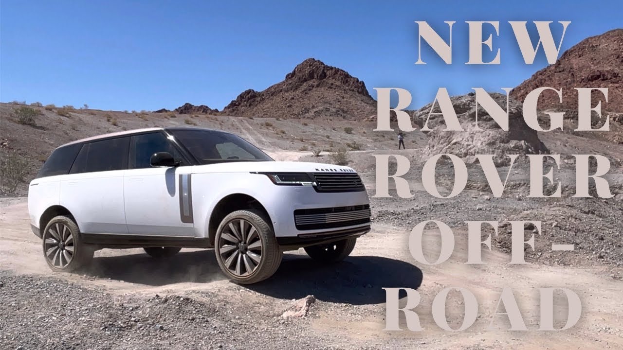 New 2023 Range Rover SV Off-Road Driving Experience
