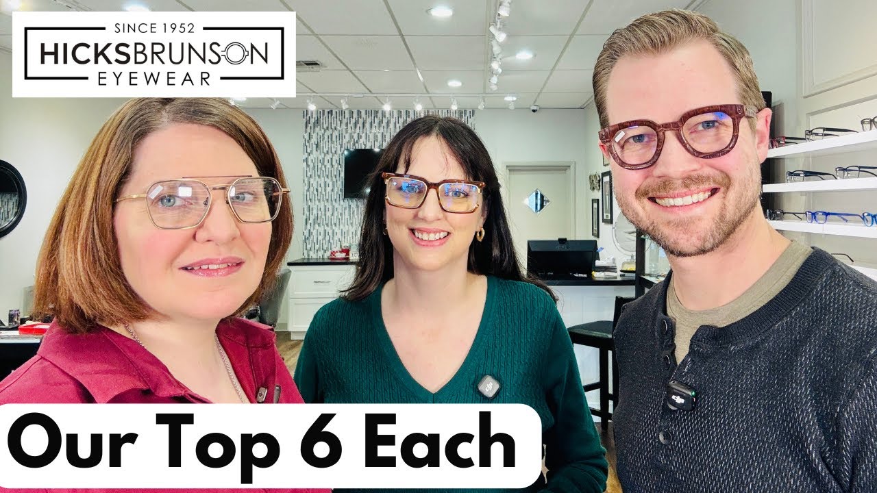 Our Favorite Frames: 3 Optical & 3 Sunglasses Each | Friday Morning Live