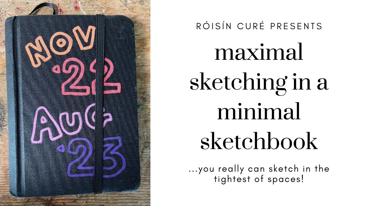 Maximal Sketches In A Minimal Sketchbook - ...you really can sketch in the tightest of places!