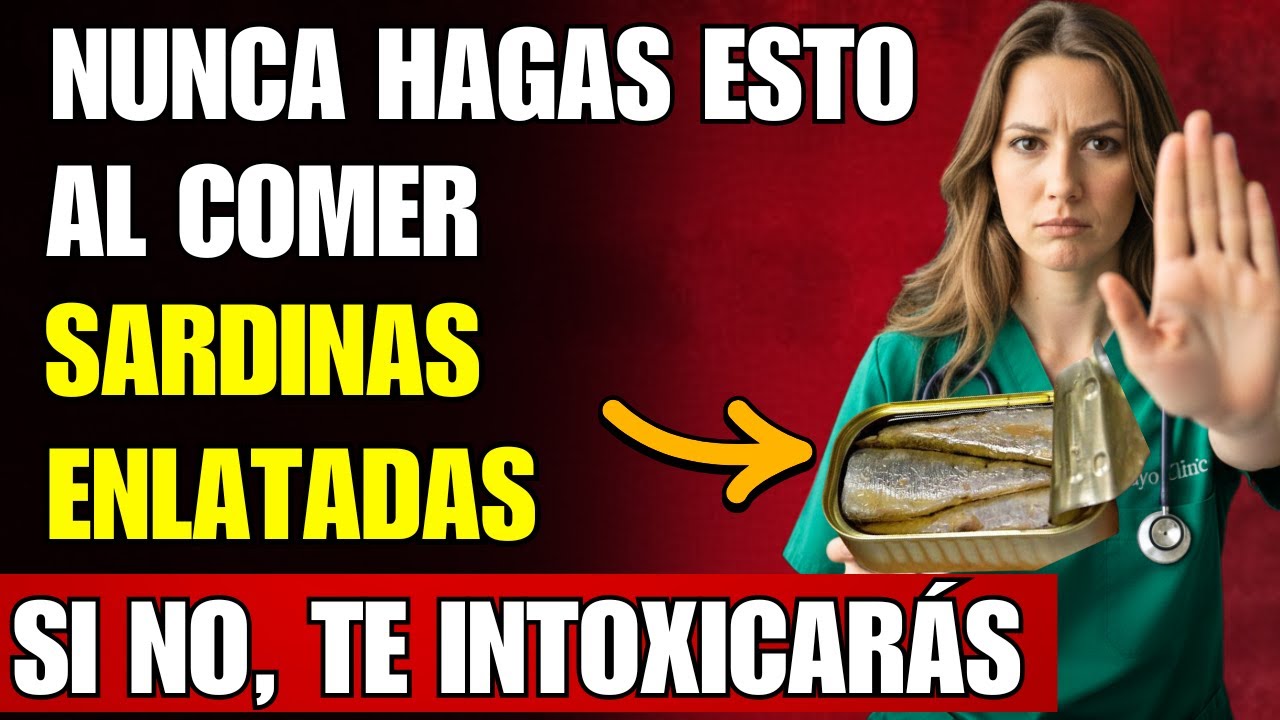 ¡Solo el 2% Sabe Esto! Los ERRORES IMPACTANTES que Todos cometen al Comer Sardinas Dra Laura Mendoza