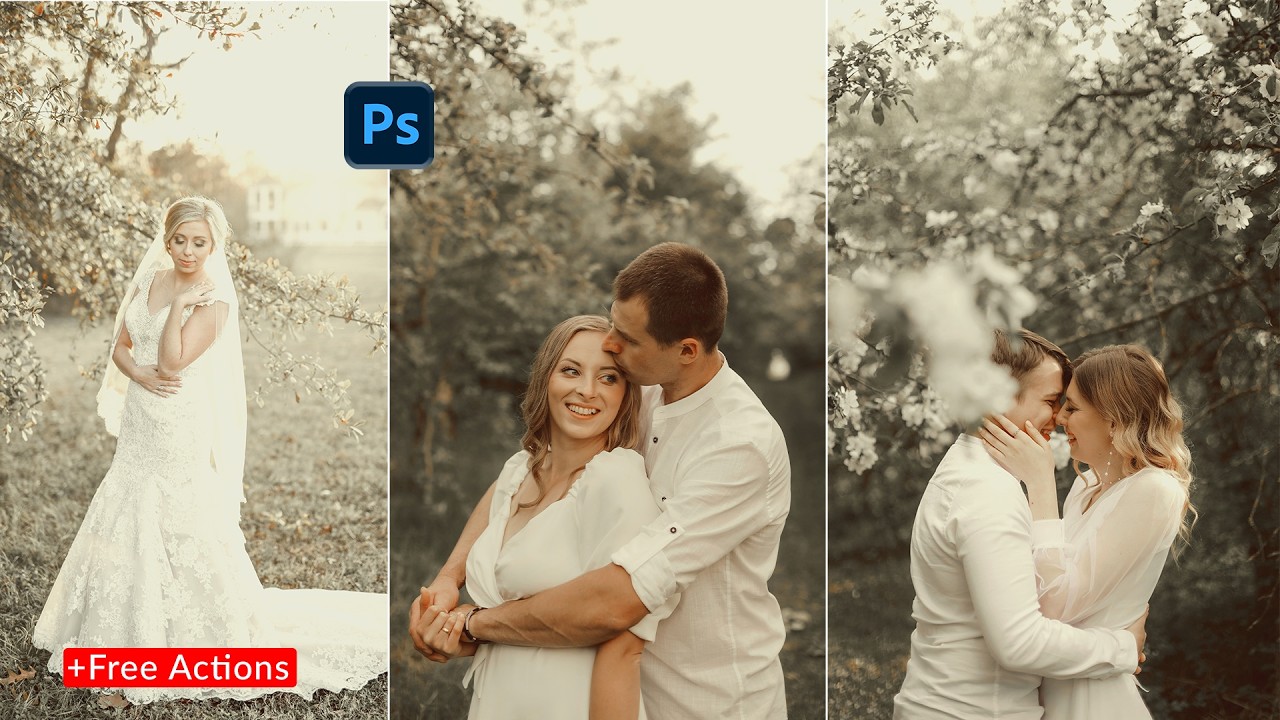 Vintage Faded Color Grading Effect in Photoshop + Free Action File