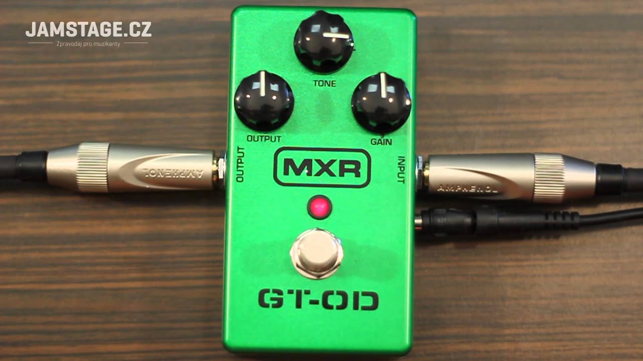 MXR GT-OD Overdrive (Gibson LP)