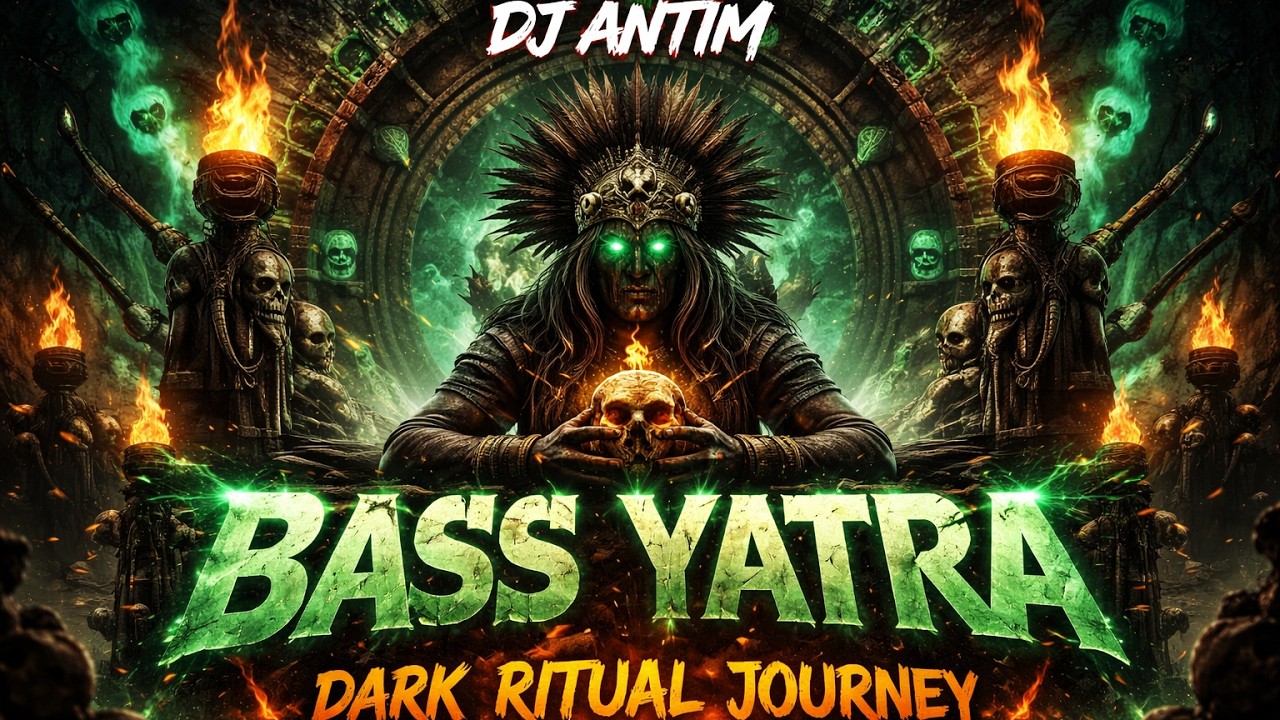 DJ Antim Bass Yatra Dark Ritual Journey Tribal EDM Heavy Bass Drop