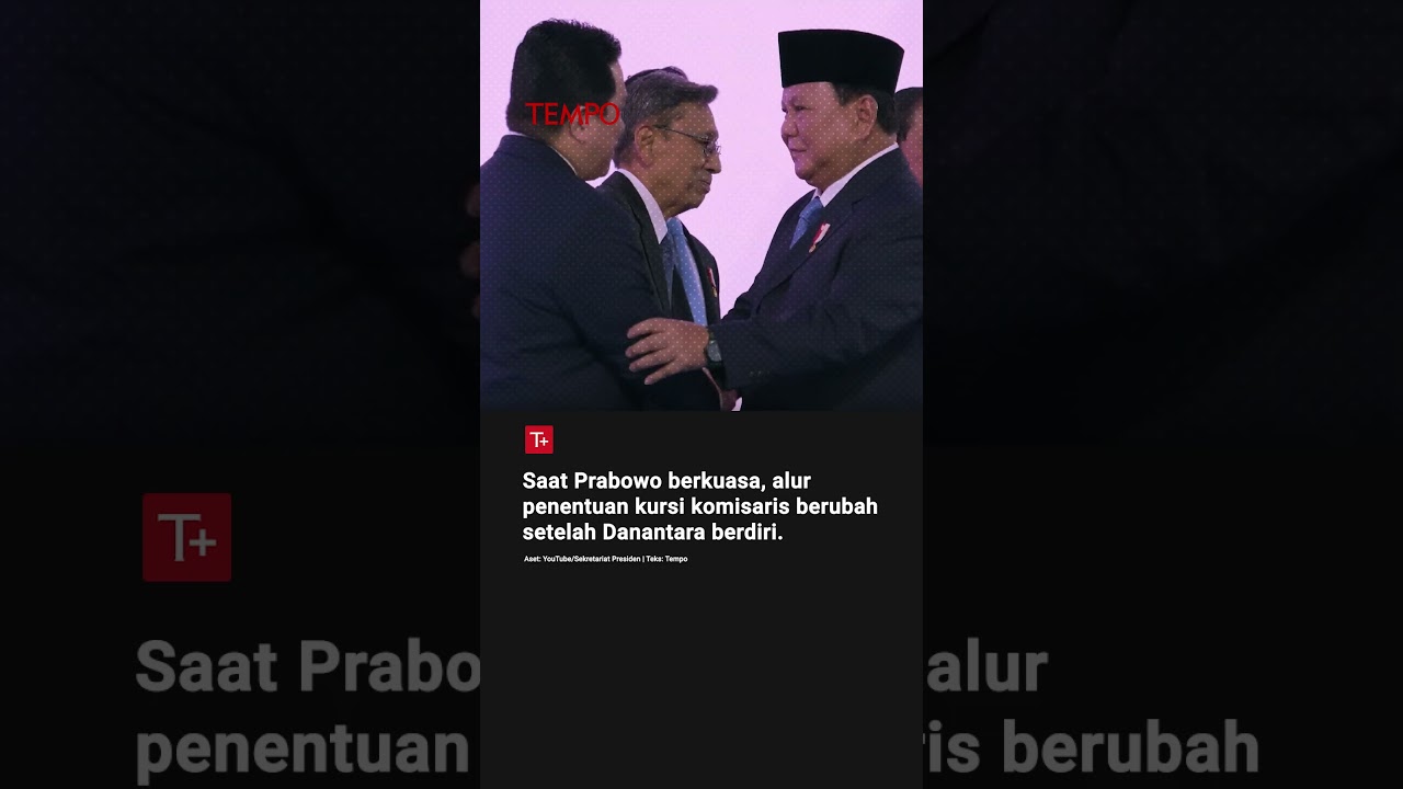 Kursi Empuk Komisaris BUMN untuk Pendukung Prabowo #shorts