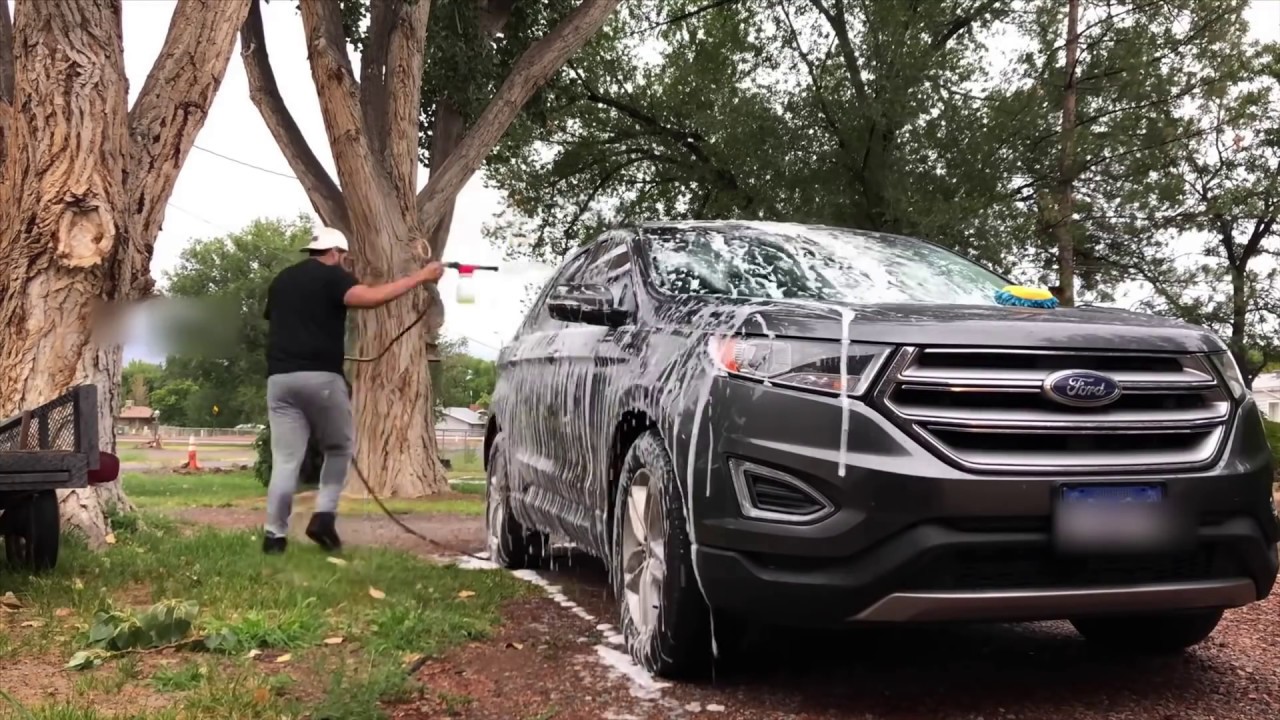 Wicked Wine Plasti Dip - Time-lapse Ford Edge