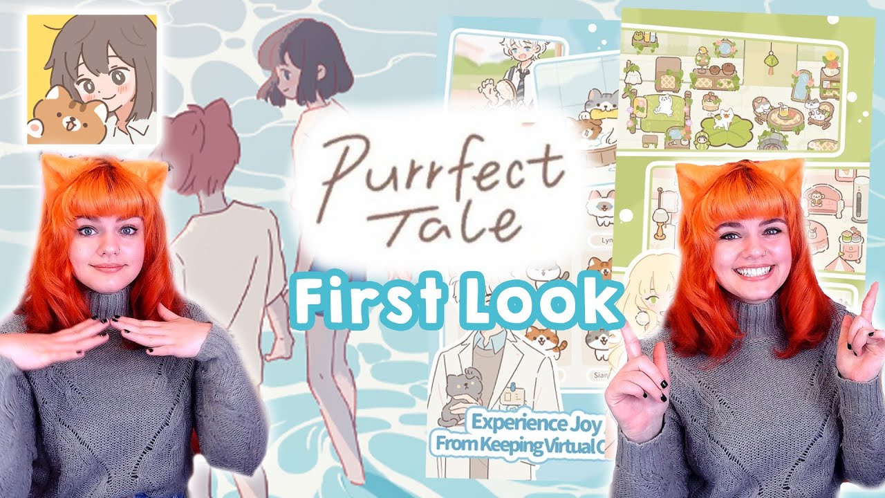 Giving up on school and finding a cat boy UwU | Let’s Check Out Purrfect Tale!