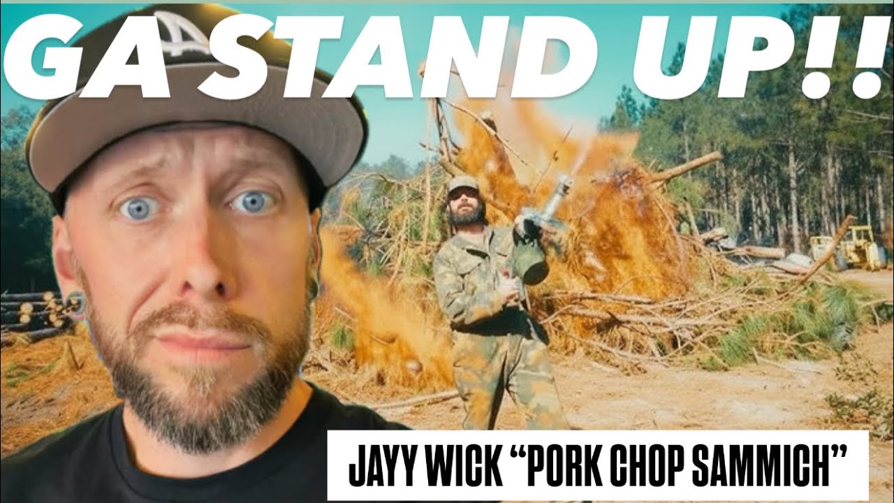 Что это за шумиха? | Реакция JaYy Wick на «сэндвич со свиной отбивной» в первый раз