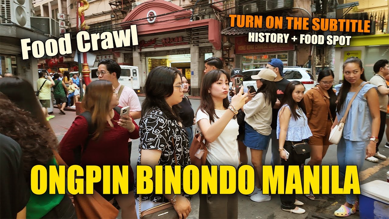 I TRIED ONGPIN'S FAMOUS CHINESE STREET FOOD - Ongpin Binondo Manila Food Crawl | Oldest Chinatown
