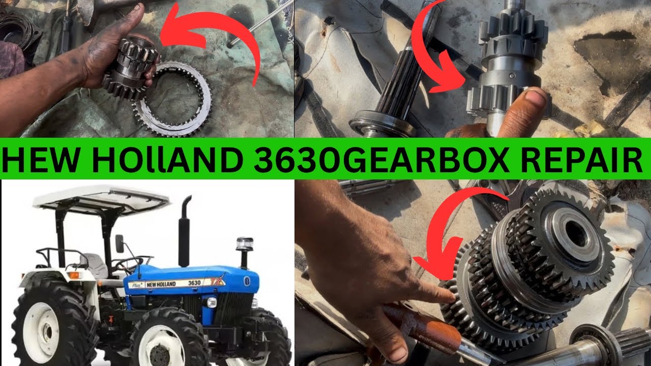 NewHolland 3630 Super Plus GEAR BOX Repair || New Holland Reverse Gear Repairing || Tractor Talk 