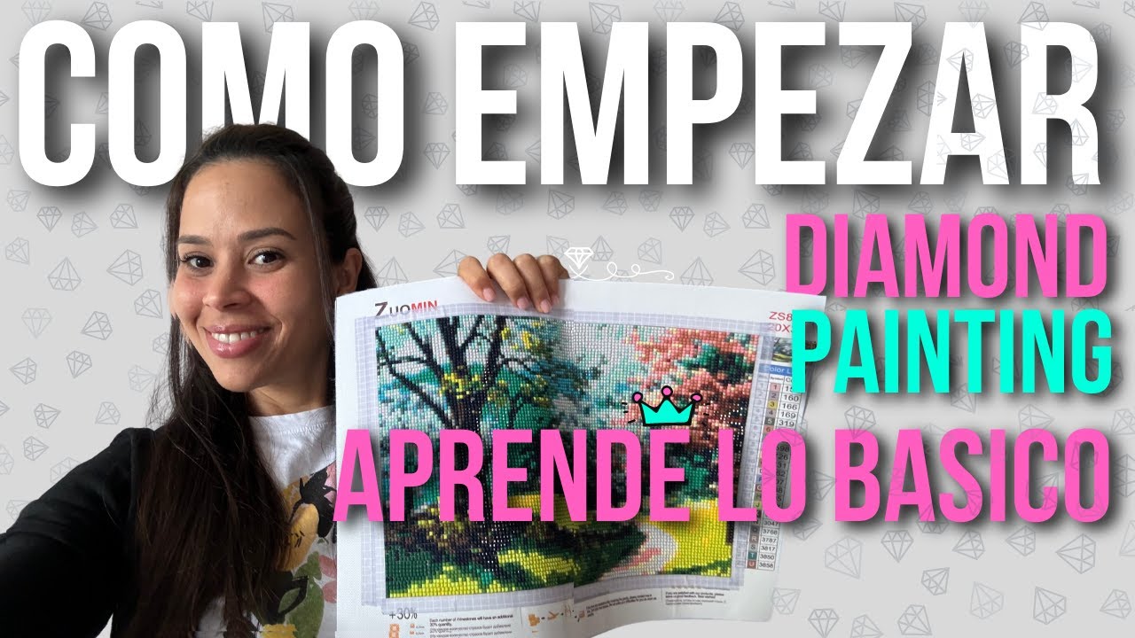 Cómo Empezar con el Diamond Painting sin Equivocarte ¡Aprende lo Básico!