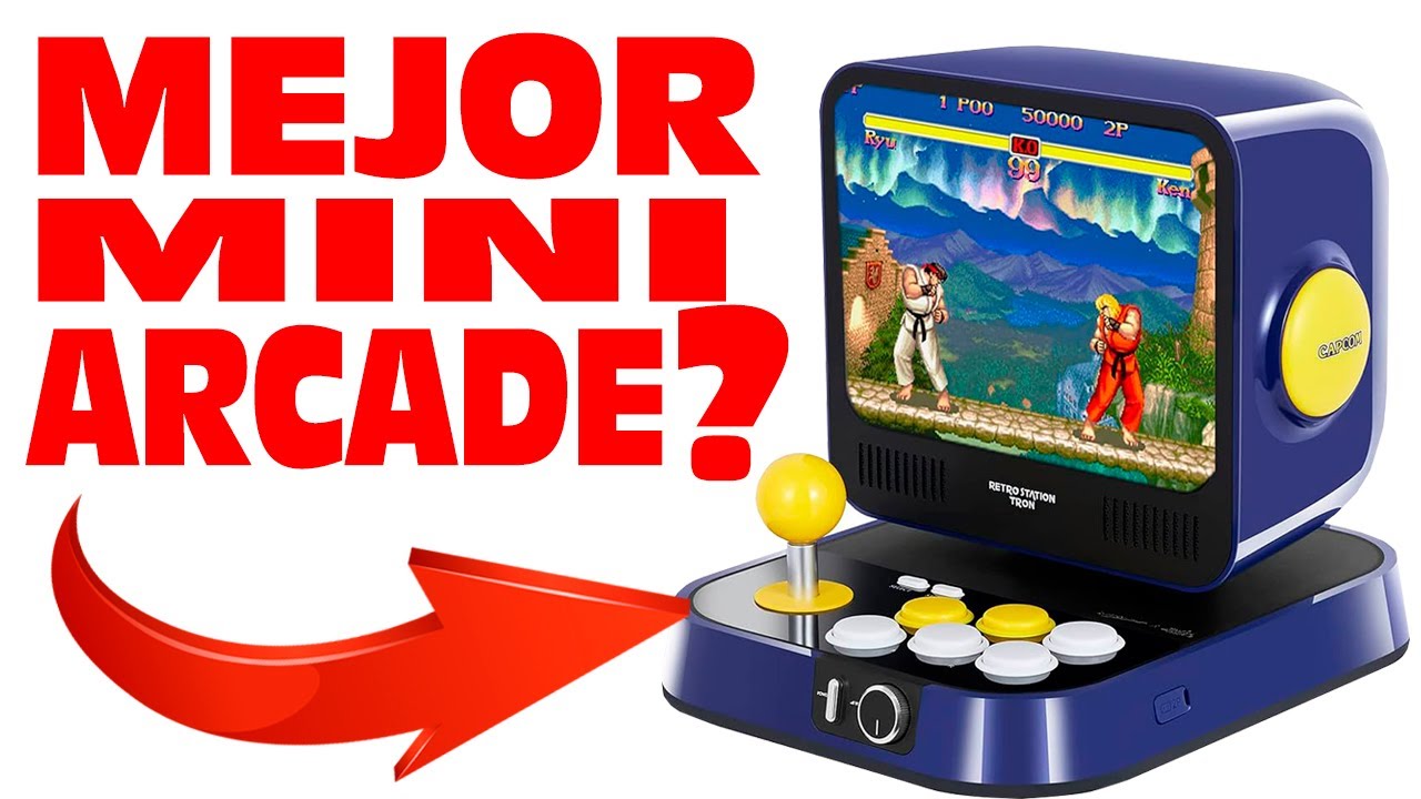 ✅Descubre la RETROSTATION de CAPCOM [ La mini-Arcade que te SORPRENDERÁ]
