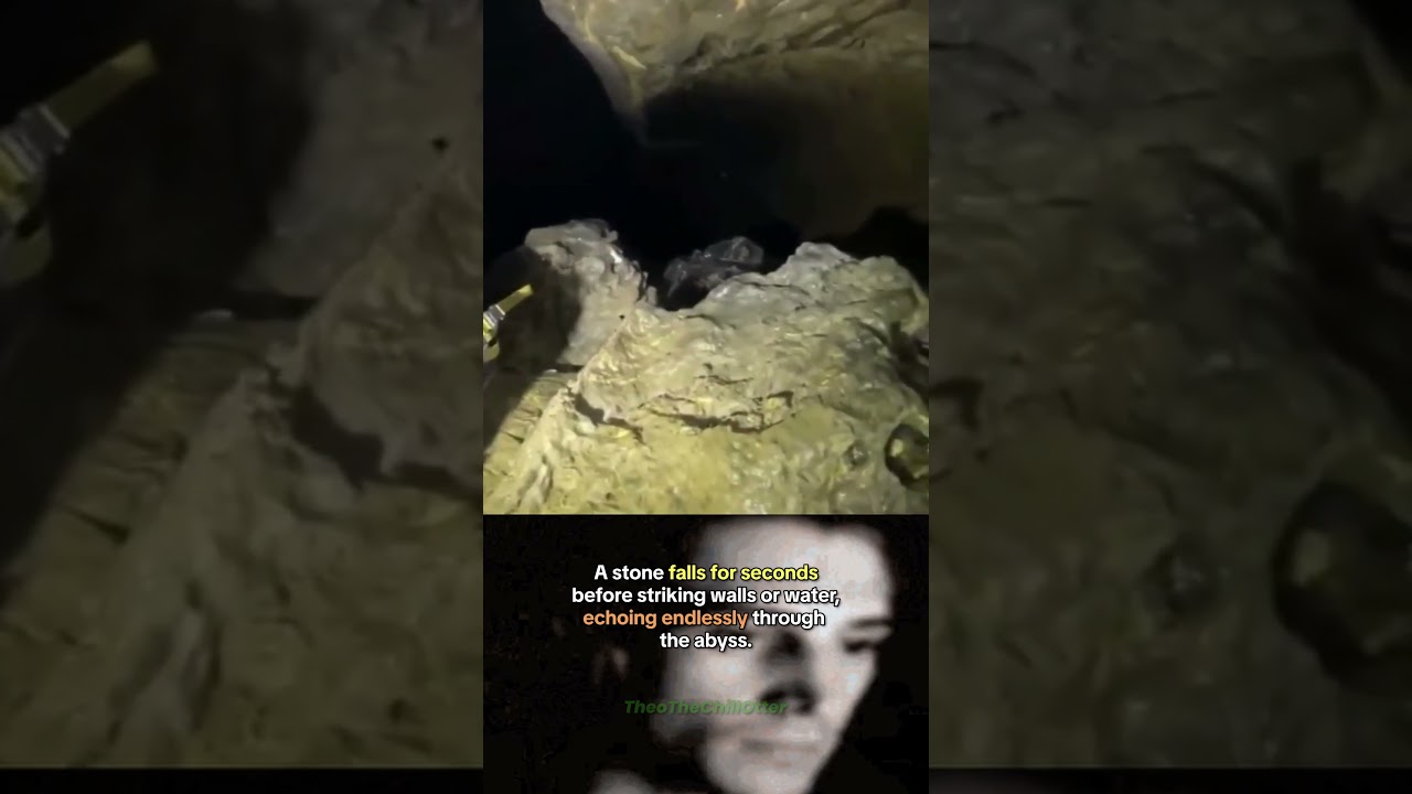 Dropping a Stone into the World’s Deepest Cave ⛏️🌍