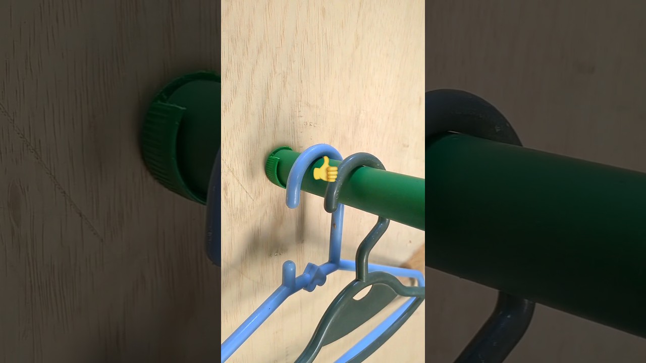 How to make a hanger stand from a bottle cap