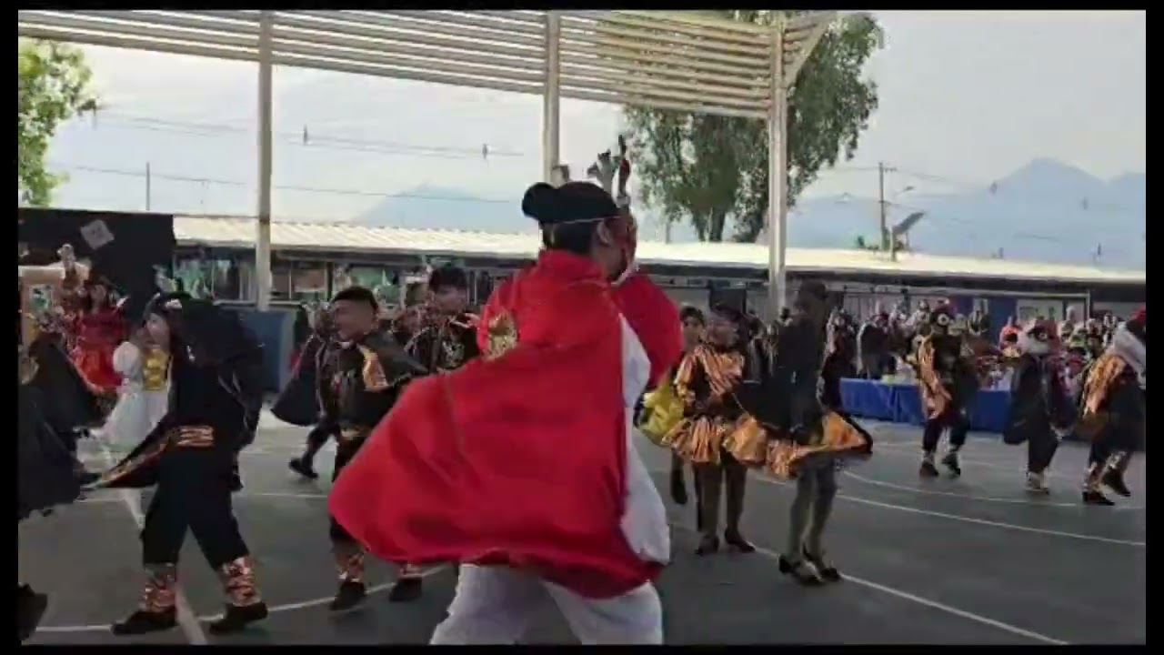 Diablada baile 4° año. Colegio Los Andes.