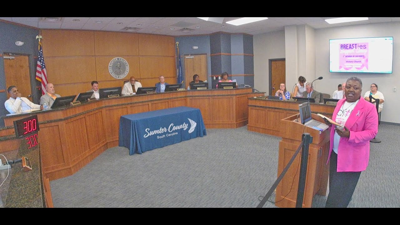 June 24, 2025, Sumter County Council regular meeting