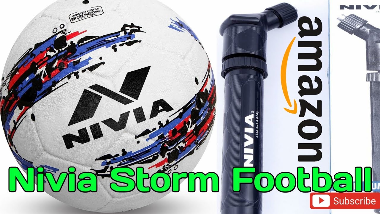 Malayalam Unboxing of Nivia Storm Football and Nivia Ball Pump From Amazon EP 16