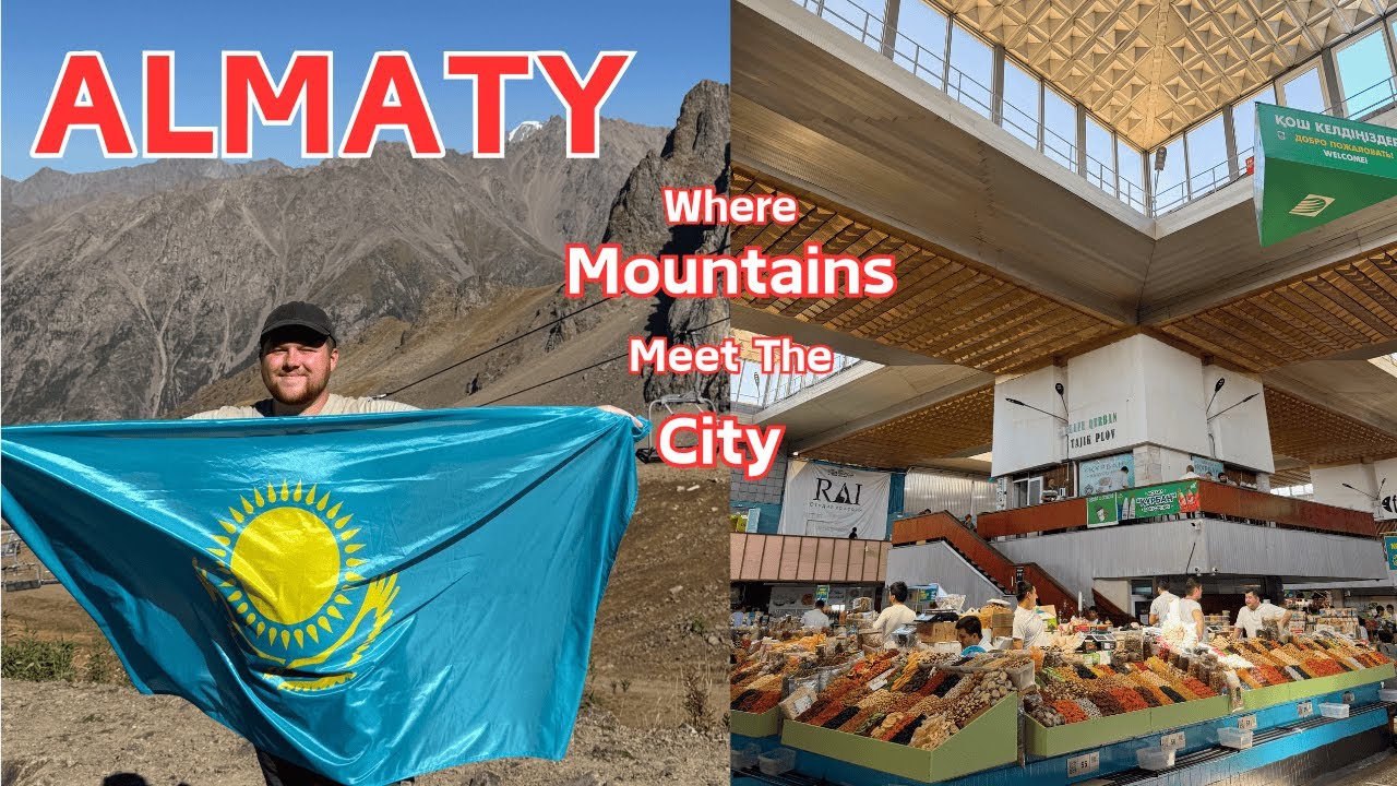 Алматы, Казахстан – Там, где горы встречаются с городом! 🇰🇿