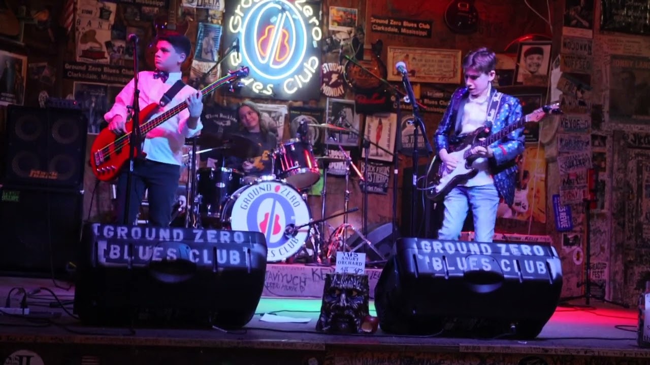 Danny Garwood & Company playing at Ground Zero Clarksdale after the IBCs in Memphis.