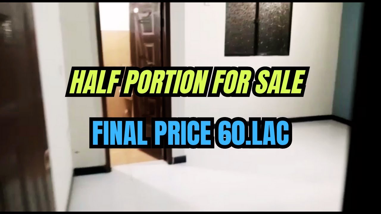 Half Portion Available For Sale | block 15 2nd floor 2 bed dd 2 | MemonpropertyDealers #property