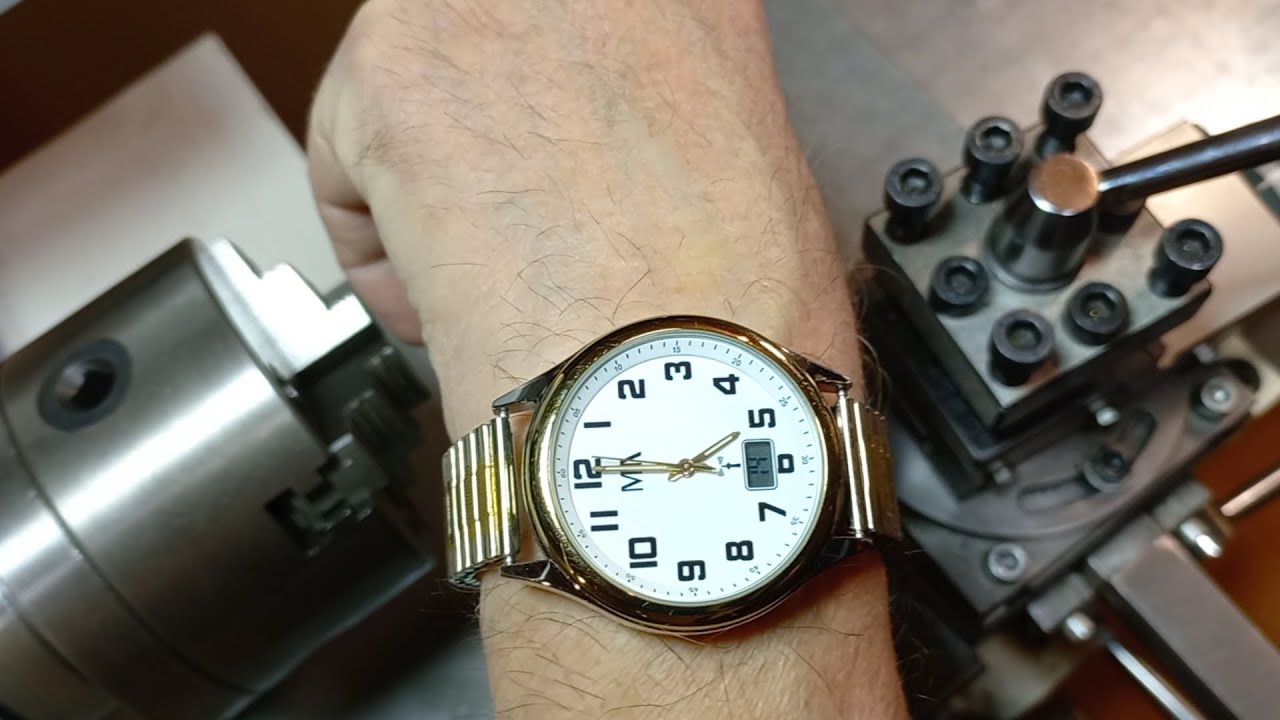 годинник (часы) Meister Anker Radio controlled _3 _ Налаштування  автоматичне обертання стрілок