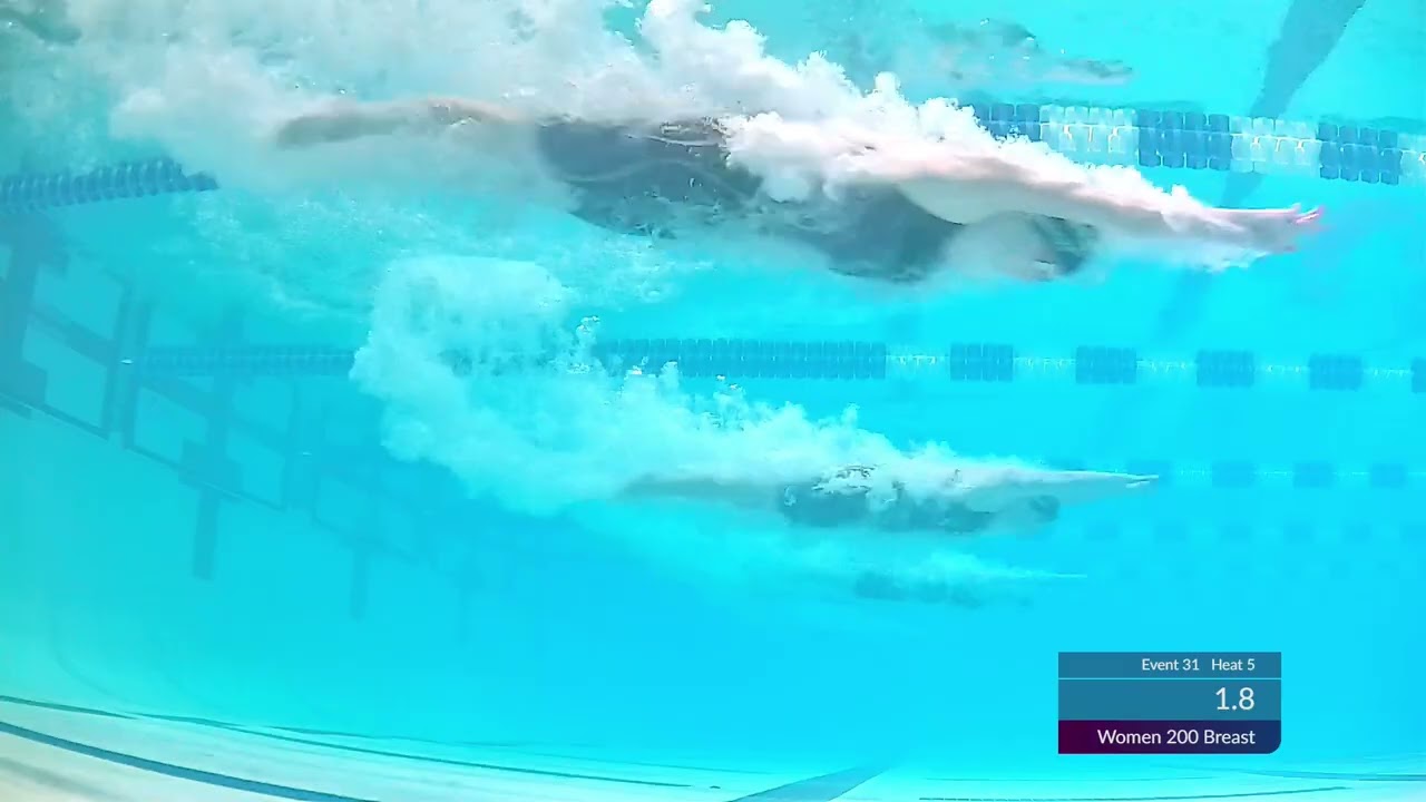 Women's 200 Breaststroke A Final | NCSA Spring Champs 2023 | Orlando FL